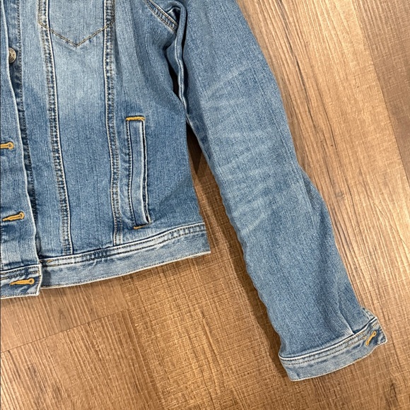 LOFT Classic Blue Denim Jacket - Picture 7 of 10